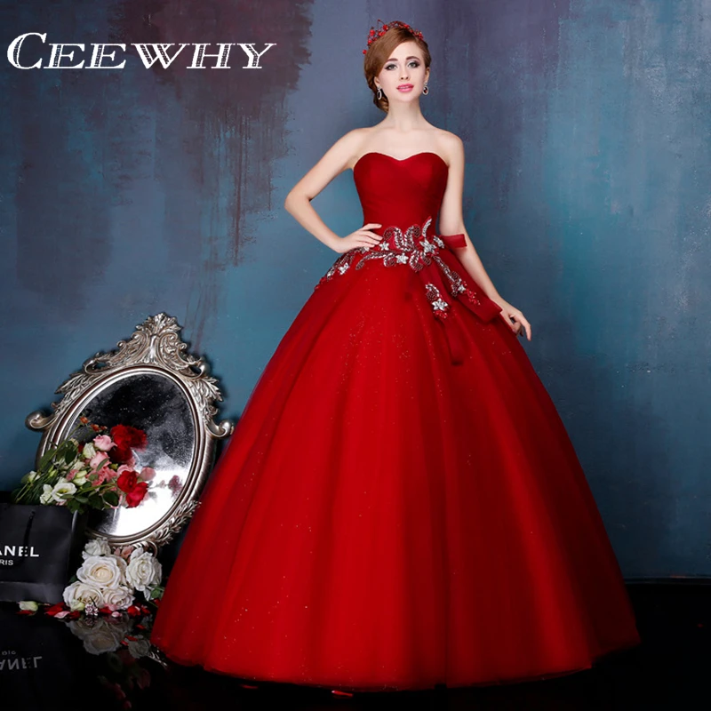 crystal evening gown