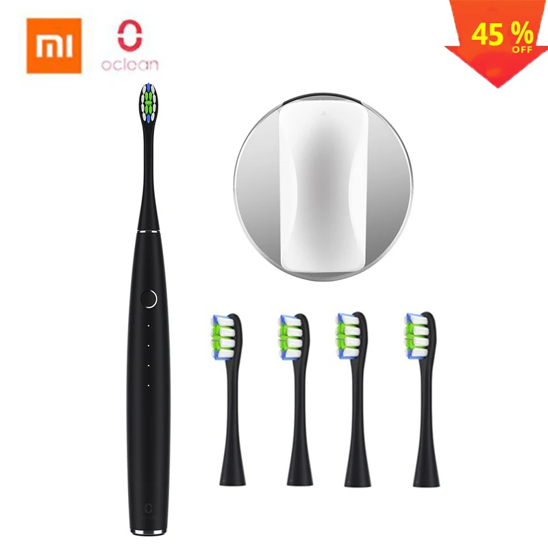 

New Xiaomi Oclean One Rechargeable Sonic Electrical Toothbrush APP Control With 3 Brush Head And Wall-Mounted Holder Tooth Brush