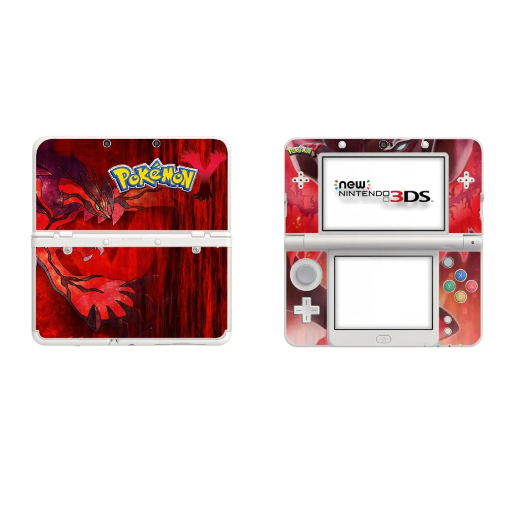 Для Pokemon GO Pikachu виниловая накладка наклейка для NEW 3DS Skins наклейка s для NEW 3DS виниловая наклейка протектор