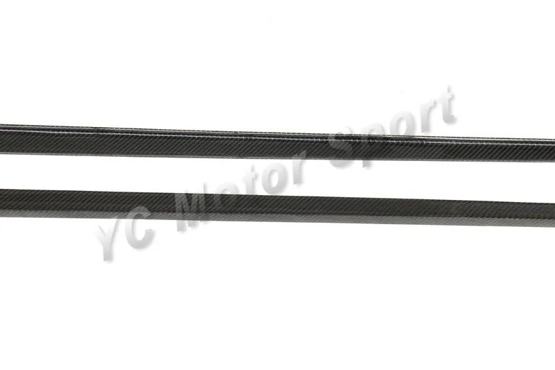 Acessórios do Carro de Fibra de Carbono Apto para 2020-2020 Estilo Saias Laterais W205 C63 Sedan Lado Saia Enfeite Inserir Oem mb 6 OEM Estilo Saias Laterais Apto Para 2015-2016