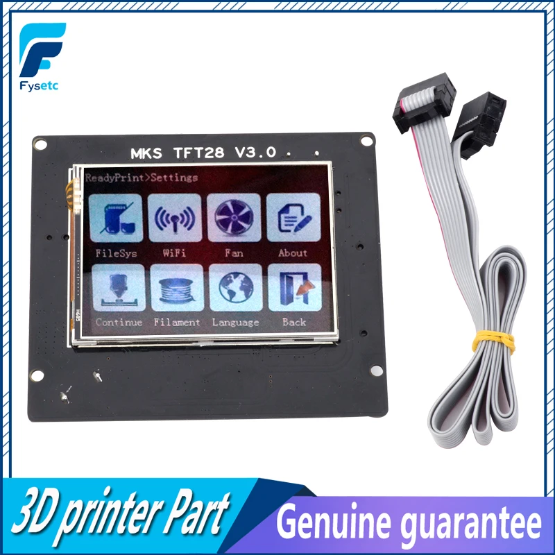 

3D Printing Touch Screen Controller Panel TFT28 V3.0 Display Color TFT Support/WIFI/APP/outage Saving Local Language