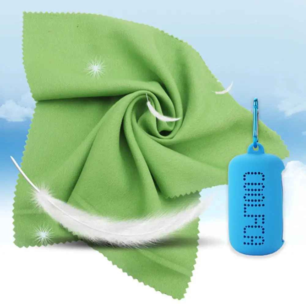 

Portable Travel Towel Quick Dry Cooling towel gym Face Towel fitness ice Cool Outdoor Sport Towel Cool Microfiber #22