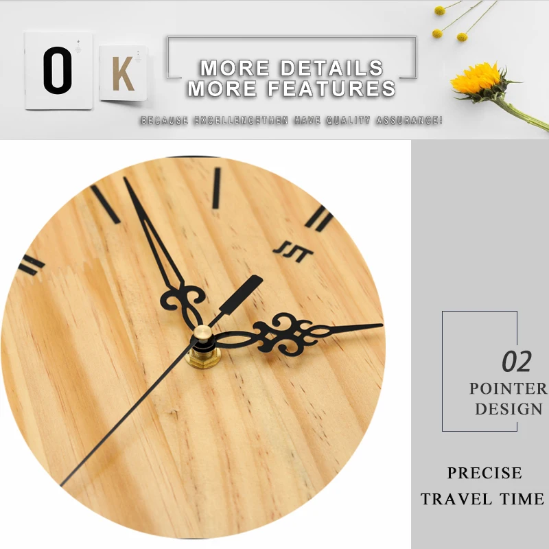 barber pole clock home 3d clock wall (5)