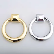 modern simple fashion shky drop rings furniture handles 62mm silver golden drawer cabinet dresser knobs pulls
