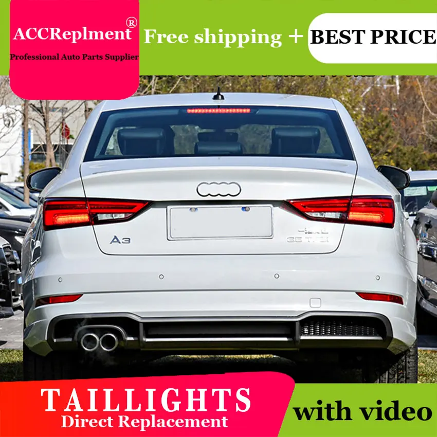 Авто. PRO- для Audi A3 светодиодный задний светильник s для Audi A3 светодиодный задний светильник s A4 модель светодиодный задний фонарь автомобильный Стайлинг Автомобильный светодиодный светильник