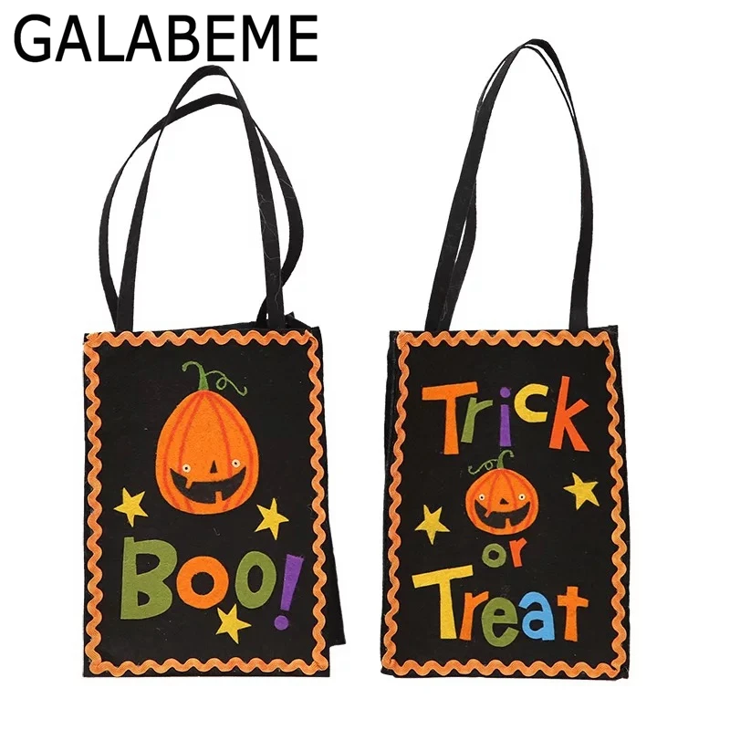 Galabeme 2 ピース ロットトリックや治療ハロウィンギフトバッグキャンディーバッグハンドバッグハロウィン装飾ホラー好意子供ギフト包装 Gift Bags Wrapping Supplies Aliexpress
