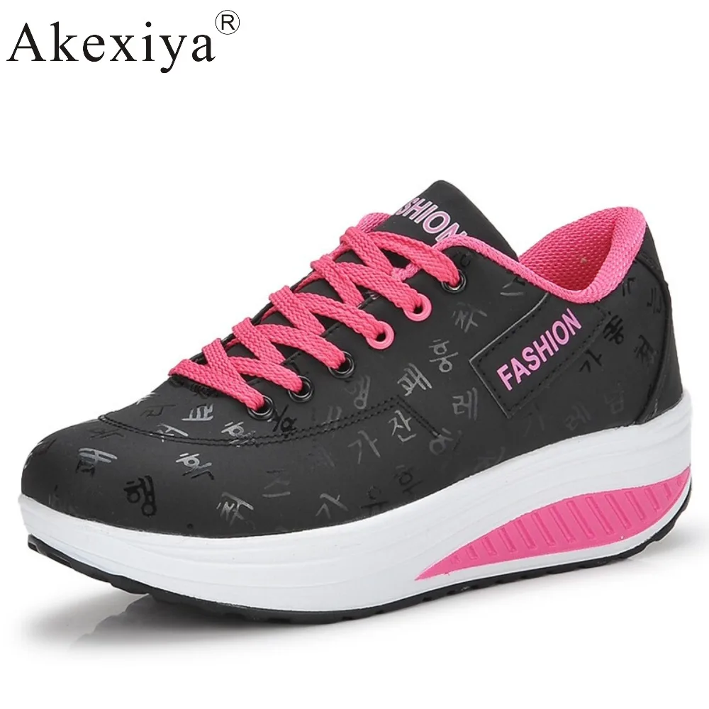 

Akexiya chunky sneakers black zapatos de mujer women shoes woman zapatillas running baskets femme 2019 female sport masculino