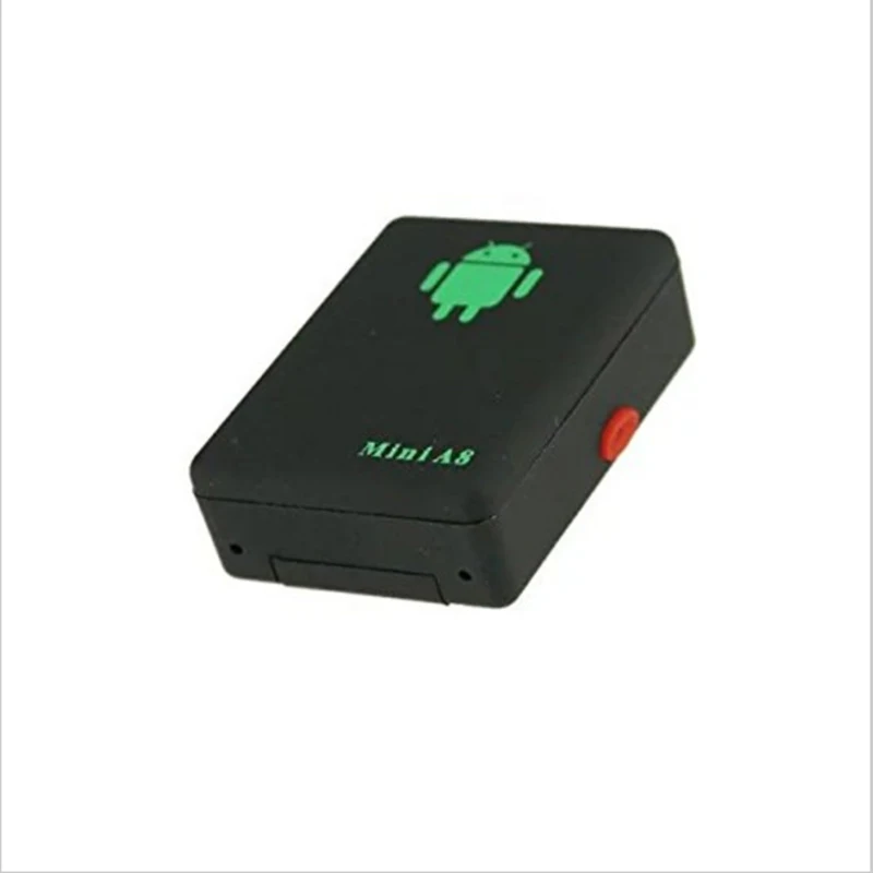 Мини трекер A8 LBS GSM Global Time GSM/LBS/GPRS отслеживающее устройство с кнопкой SOS для