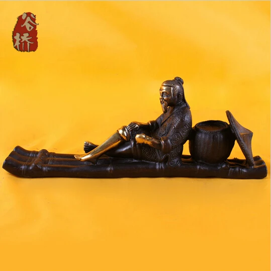 

B0601 418Bronze sculpture, crafts decoration lucky home decoration accessories handmade bronze sculpture, statue