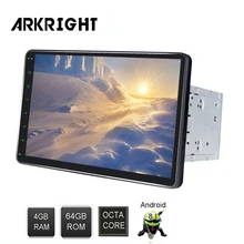 10.1 “2din Android 8.1 Car audio Radio stereo 4 + 64 gb Car Multimedia Player con DSP supporto 4G SIM card/condivisione Hotspot/zlink