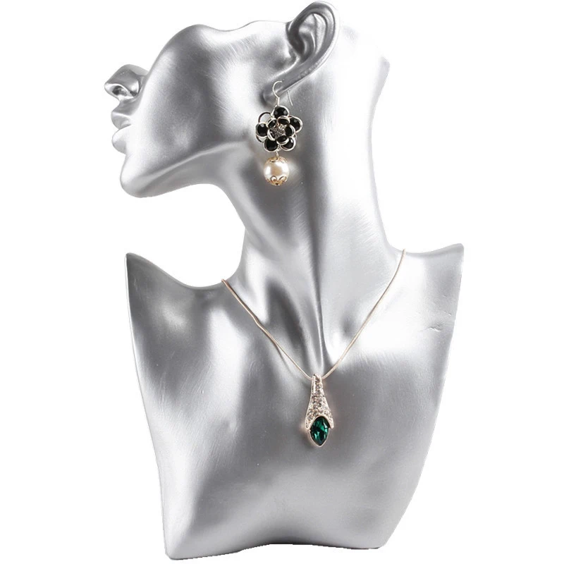  Resin Material Jewelry Showcase Rack Creative Earrings Necklace Figurine Display Stand Necklace Pen