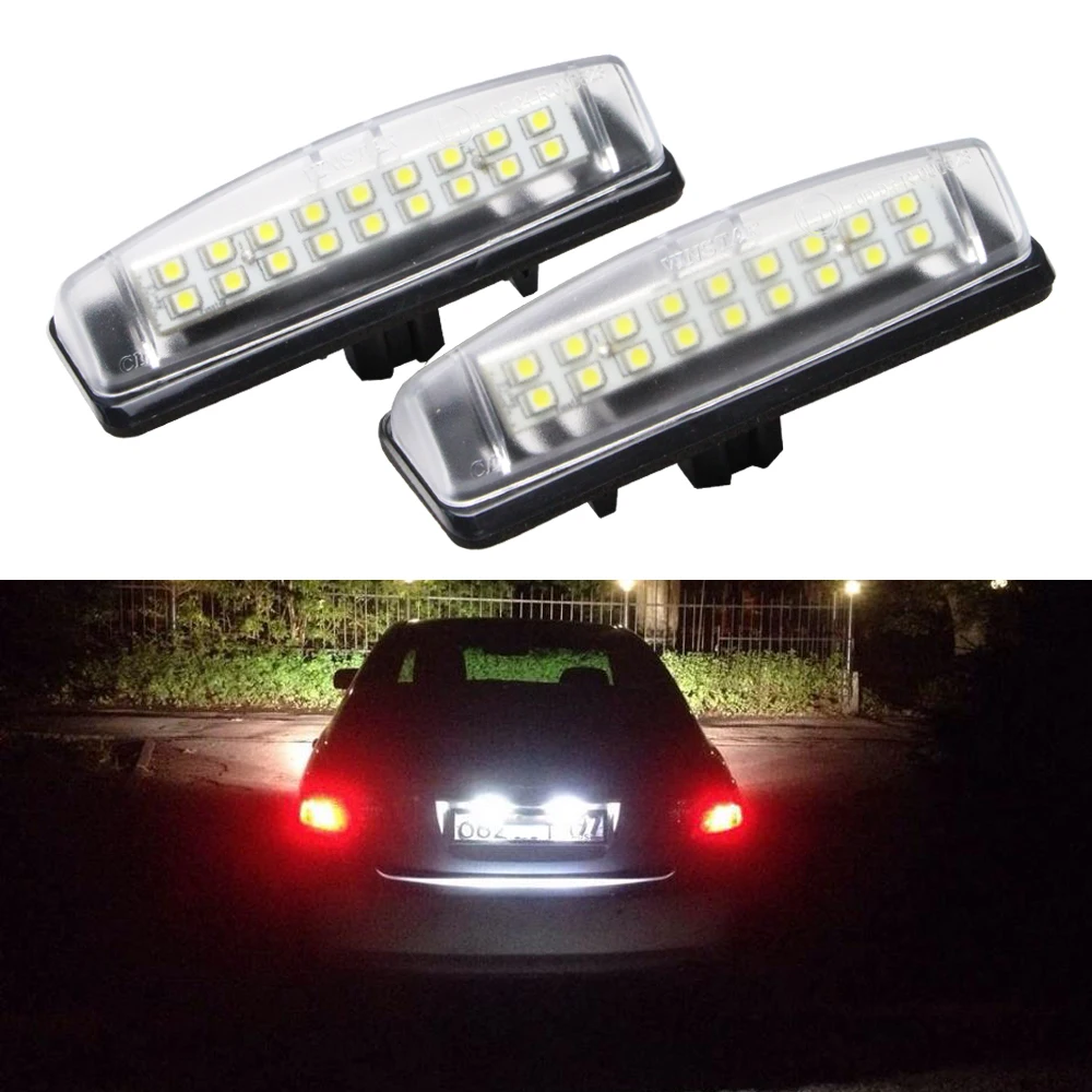 18 SMD OEM сменные светодиодные лампы номерного знака для Lexus IS300 GS300 GS400 GS430 ES300 ES330 RX330