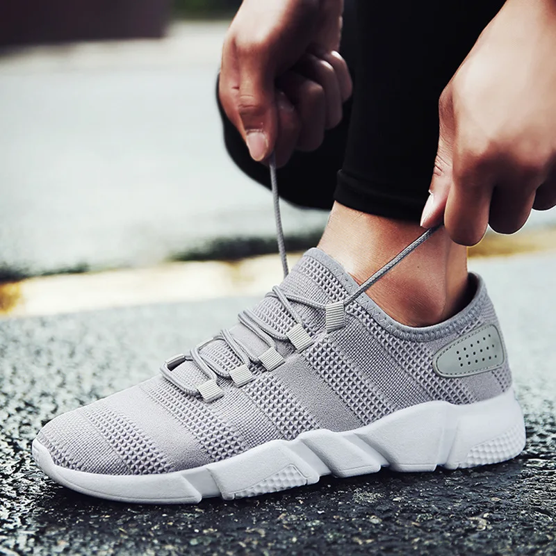 AGUTZM Spring/Summer Men Shoes Breathable Mens Casual Fashio Low Lace-up Canvas Flats Zapatillas Hombre Plus Size | Обувь