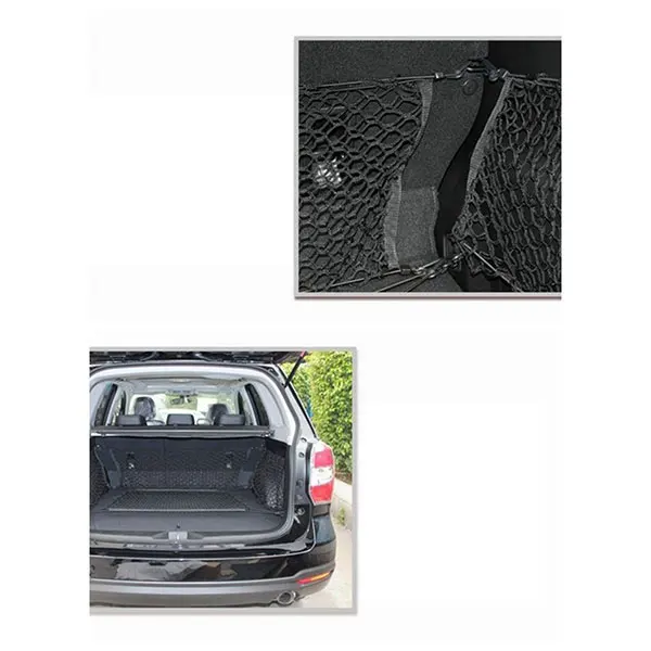 Багажник автомобиля задний грузовой органайзер для хранения эластичный нейлоновый сетчатый держатель черный
