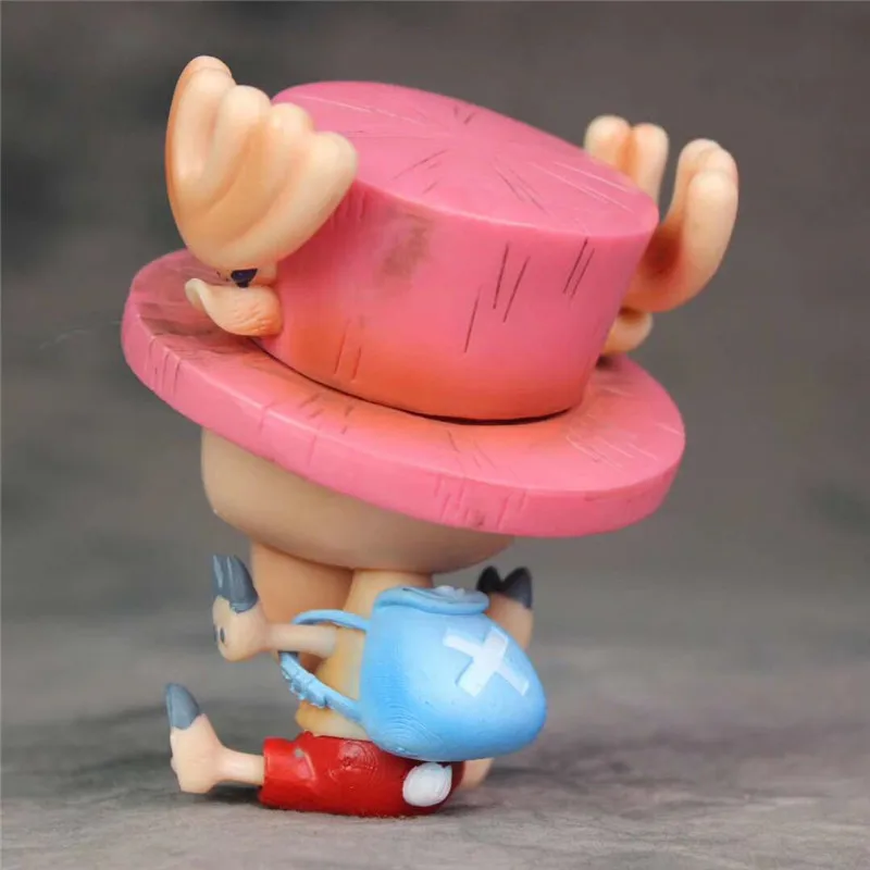 Цельный Тони Чоппер Звездные глаза детство Q сидящий Ver. ПВХ Фигурки OP Luffy Ace