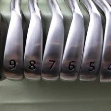 Мужчины silve 0311 Железный Гольф кованый железный Гольф клуб 3-9, W, набор из 8 R/S крышка головы стальной стержень