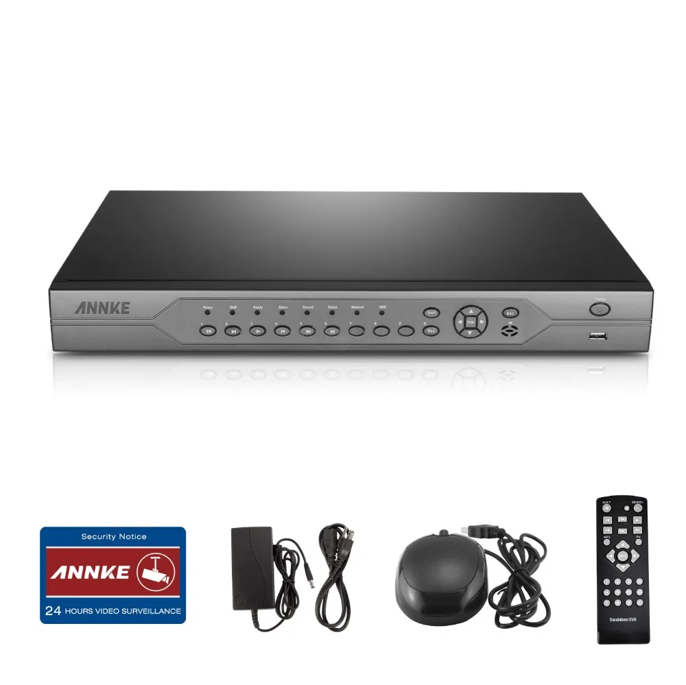 ANNKE 24CH 1080N AHD CVBS IP 3IN1 HDMI DVR 720 P цифрового видео Регистраторы HVR поддержка NVR