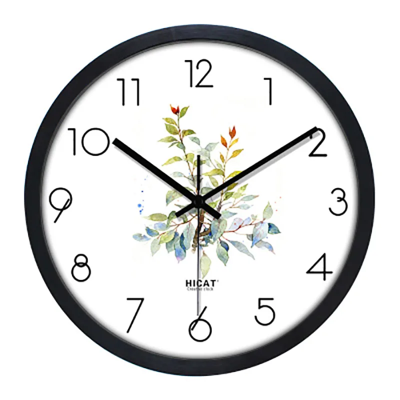 Цифровые настенные часы современный дизайн винтажный Ретро механизм 3d часы настенные часы домашний декор для кухни беззвучные часы гостиная 5Q205 - Цвет: Style7