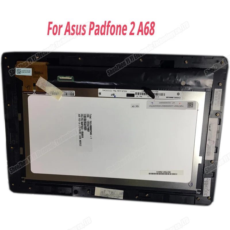 

10.1 inch For ASUS PadFone 2 A68 Station JA-DA5273N Replacement LCD Display Touch Screen Assembly Free Shipping