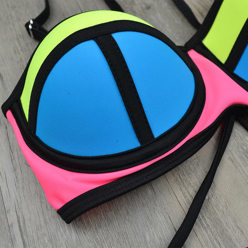 Kids Patchwork Swimsuit Bikini for Summer Fun image 5