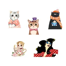 1 шт. Kawaii Животные Значки для Костюмы брошь акрил Значки иконки на Рюкзак украшения знак Булавки значок