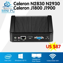 Hly font b Mini b font Computer Celeron N2830 J1800 Dual Core font b Mini b