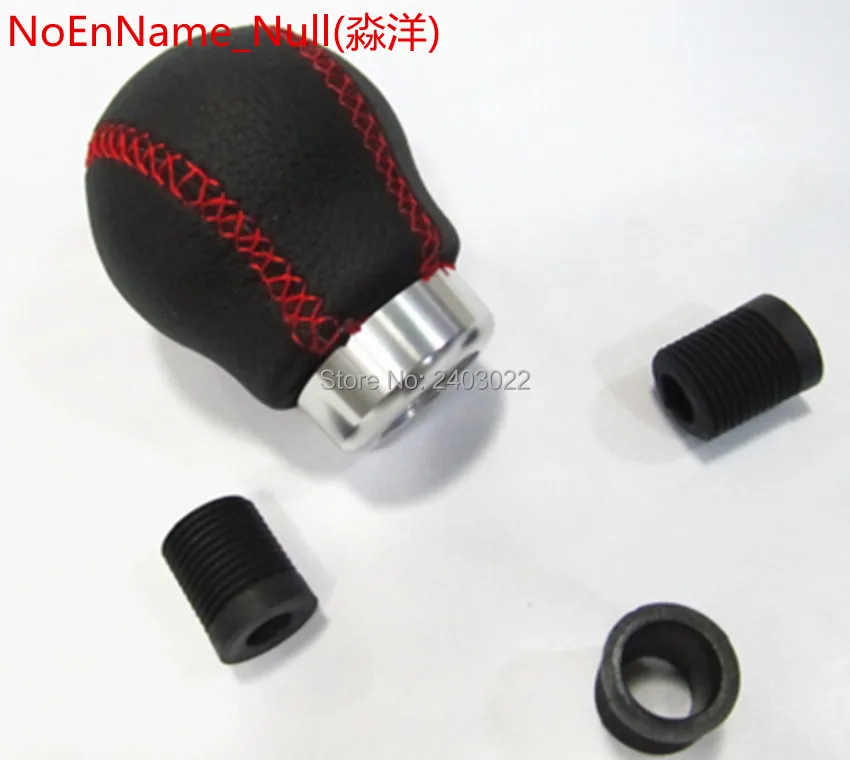 Racing universal AT leather gear knob manual transmission gear shift