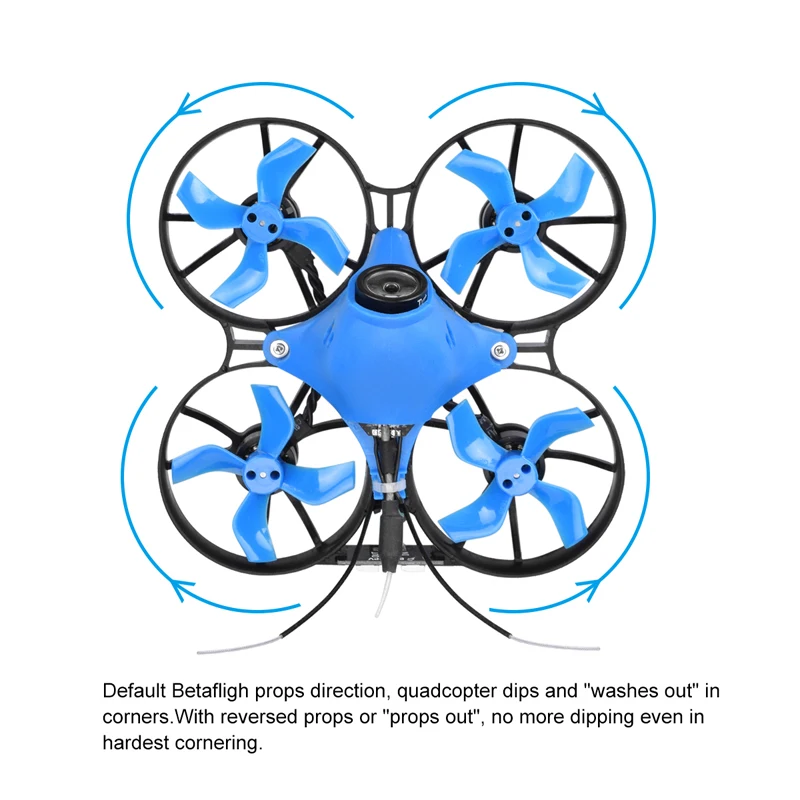  BETAFPV Beta75X HD Brushless Whoop Drone 3S Quadcopter con F4 2-4S AIO di 12A Tartaruga V2 Macchina