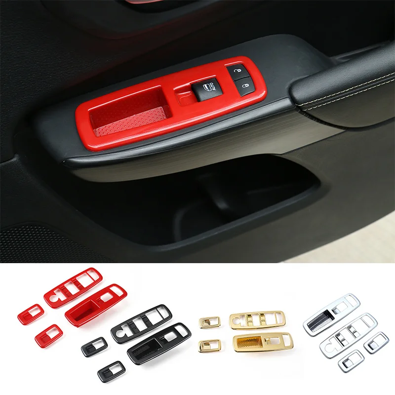 Оконные переключатели SHINEKA из АБС пластика обшивка панели для jeep cherokee 2011 2016 и grand