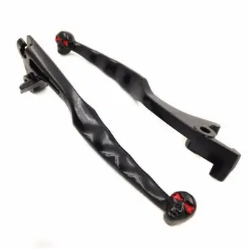 

Black Skull Brake Clutch Levers For Suzuki Boulevard Marauder 800 Motorcycle