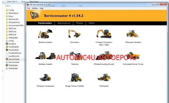 JCB ServiceMaster 4 v1.54.2 [2017] Diagnostic Full |