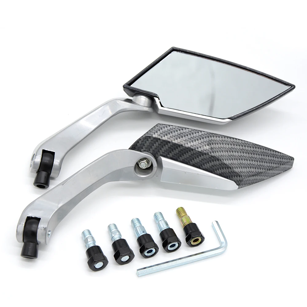 8 10 mm Motorcycle Mirror Rear View Mirror Side Mirrors For Kawasaki