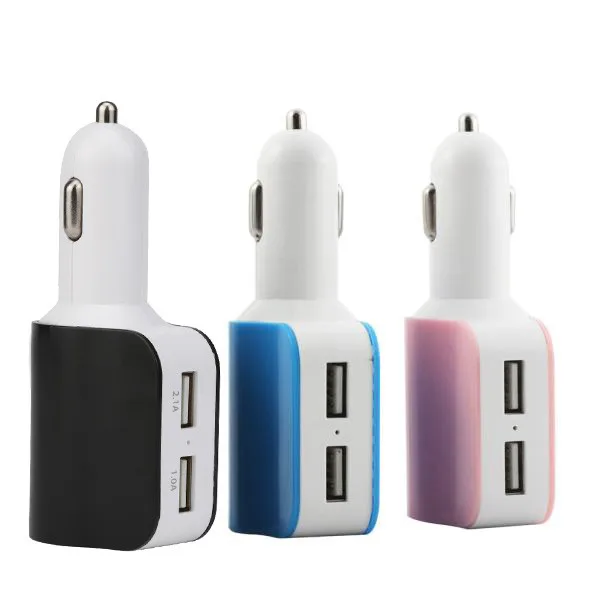 

CARPRIE car changers hot sale 3.1A 2 USB One Way Car Cigarette Lighter Socket Splitter Charger Power Adapter high quality 9620