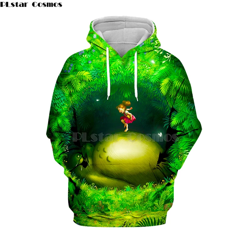 

My Neighbor totoro 3d hoodies/sweatshirt/shirts tee Unisex kawaii long sleeve harajuku japan Hayao Miyazaki fashion streewear-11