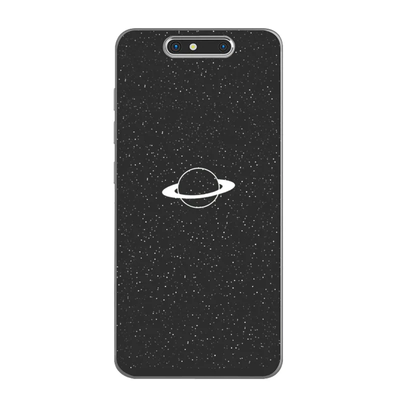 Мягкий ТПУ чехол PENSEN для ZTE Blade V8 матовый с рисунком V 8 телефона s милый Космический