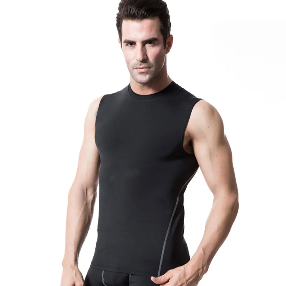 Майка мужская компрессионная без рукавов для занятий йогой|yoga shirt|shirt menshirt men shirt |