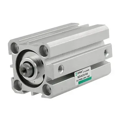 

SDA25-50 25mm Bore 50mm Stroke Thin Type Compact Air Cylinder