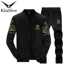 Спортивная мужская толстовка, Мужской комплект, новинка года, брендовая осенняя куртка с длинными рукавами+ штаны, Повседневная Толстовка с капюшоном для мужчин, спортивный Спортивный костюм