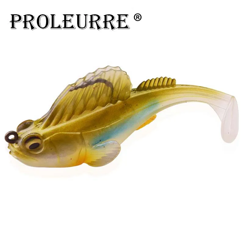  Jig Soft Fish Fishing Baits Artificial Soft Lures 75mm 13g Fishing Bass Jigging Wobbler Fishing Lur