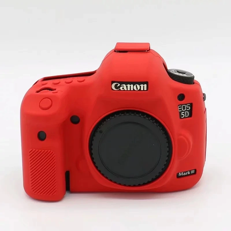  Soft Silicone Case Camera Protective Body Bag For canon eos 5d3 5d Mark III 5DSR/5DS Rubber Cover B