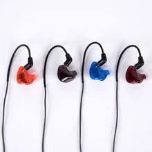 Сбалансированные арматурные наушники с двумя движущимися железными блоками, ручной работы