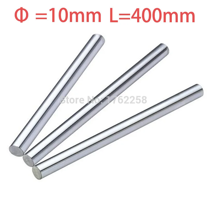 

2PCS 10mm x 400mm Linear Shaft 3D Printer Cylinder Liner Rail Axis CNC Parts