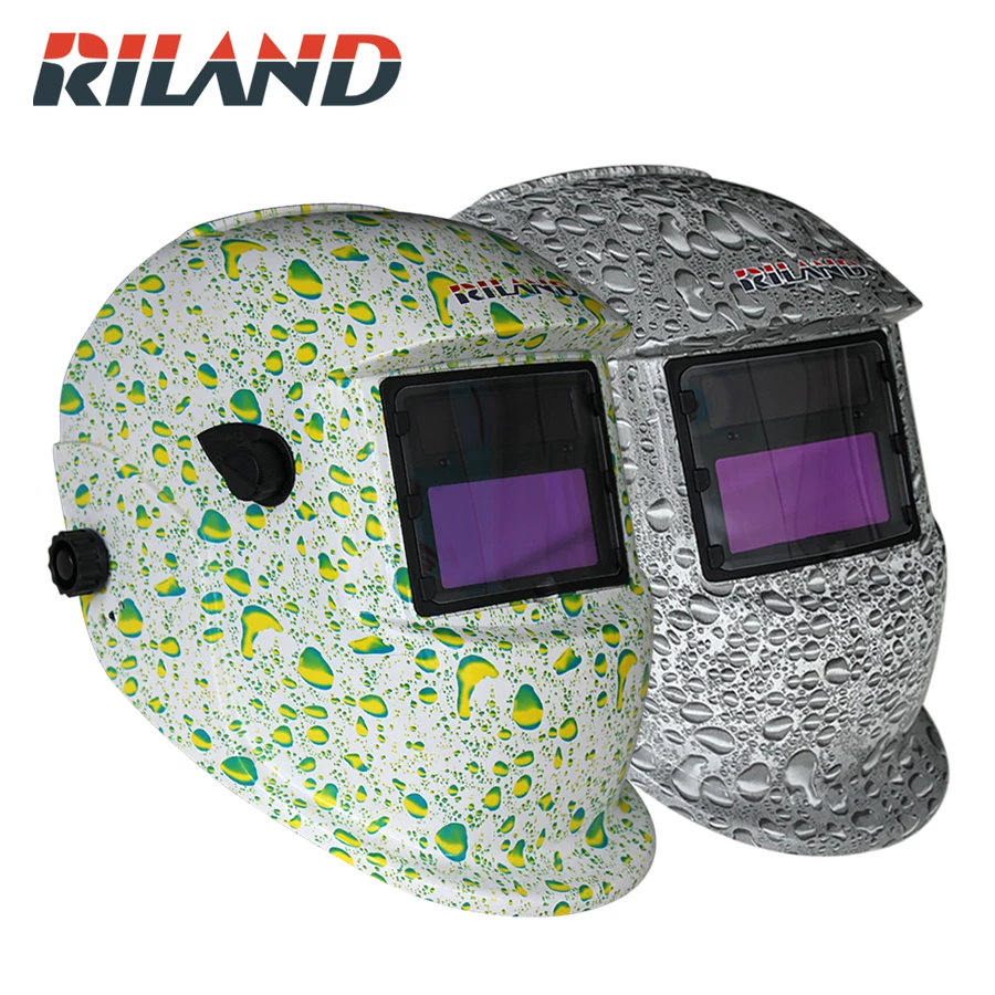 RILADN Automatic ON/OFF Welding Helmet Auto Darkening Welding Mask