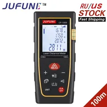 Medidor de distância a laser 40 JUFUNE m 80 60 m m 100 m 120 m rangefinder trena fita do laser range finder construir o dispositivo de medida da régua ferramenta de teste