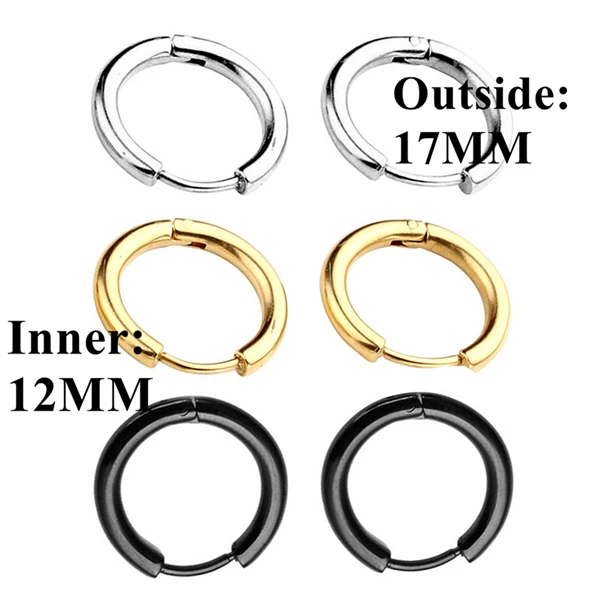 Buy 2 pcs High Quality Stainless Steel Black Small