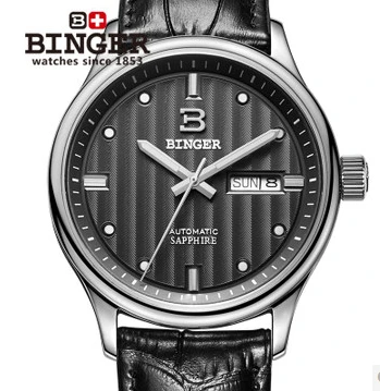Binger Brand Young Men Sports Watch Fashion Casual Quartz Wristwatches Luminous Analog 24 Hours Waterproof Watches