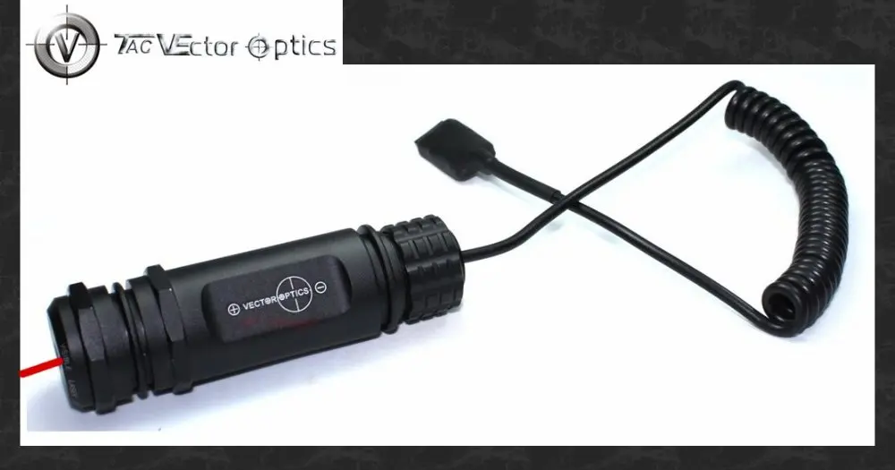 

Vector Optics Tactical Red Laser Dot Sight Scope Pointer Visible Beam High Power