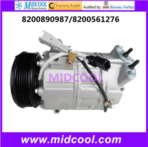 HIGH QUALITY AUTO AC COMPRESSOR DCS17EC FOR RENAULT 8200890987 8200561276
