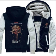 Dropshipping 2018 New Styles Hot Sale Punisher Skull Casual Hoodies for Men Women Thicker Fleece Coat Jacket Unisex Sweatshirts 