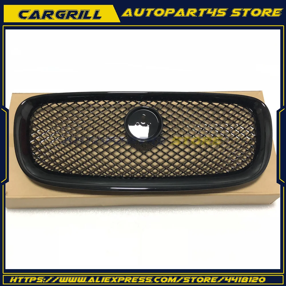 1PCS For Jaguar xf XF 2008 2016 Car styling ABS Front Grill Cover Trim